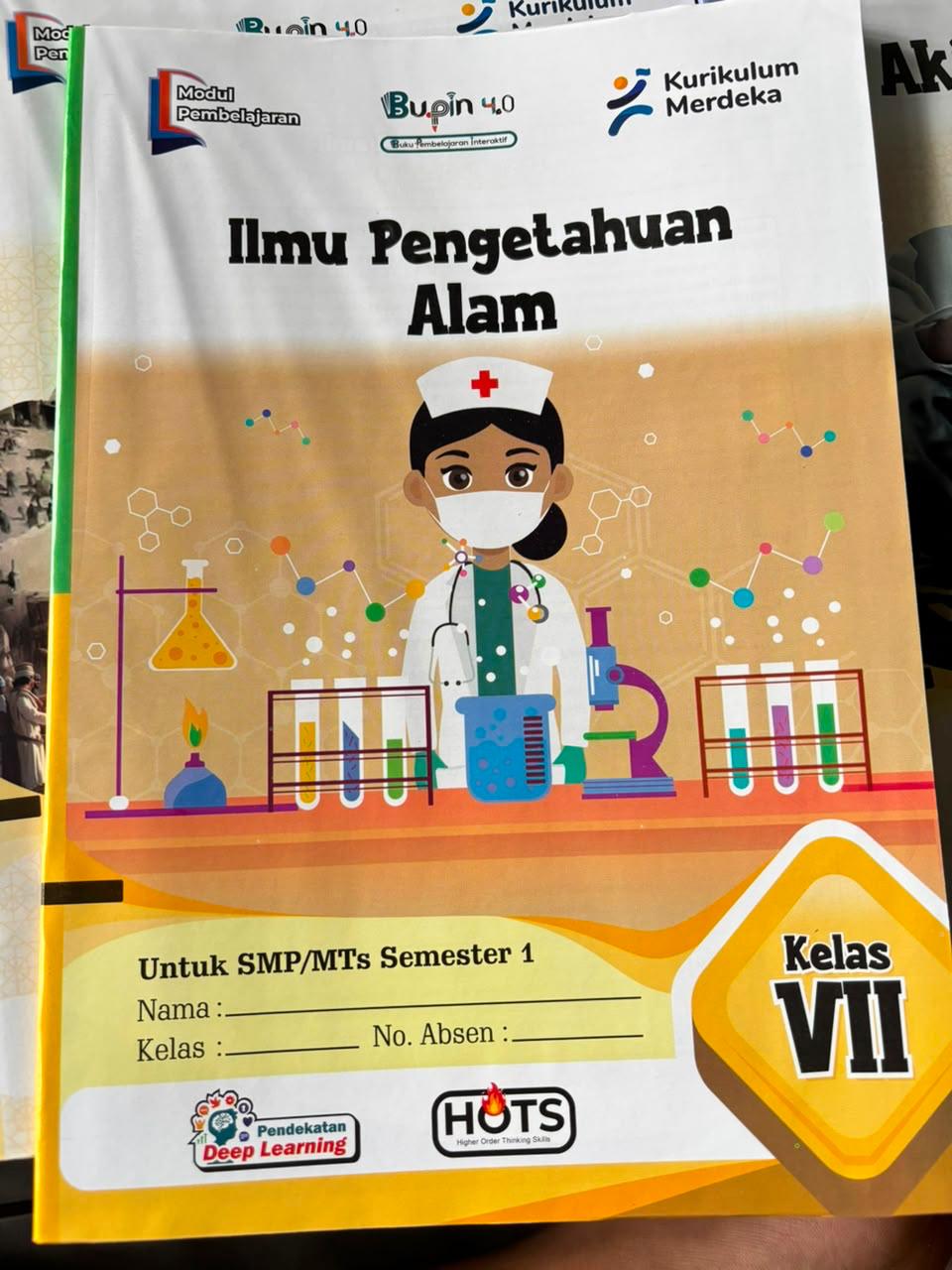 Buku Ilmu Pengetahuan Alam - Kelas VII